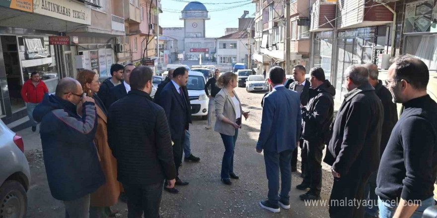 Demirci’de üstyapı çalışmaları tüm hızıyla devam ediyor