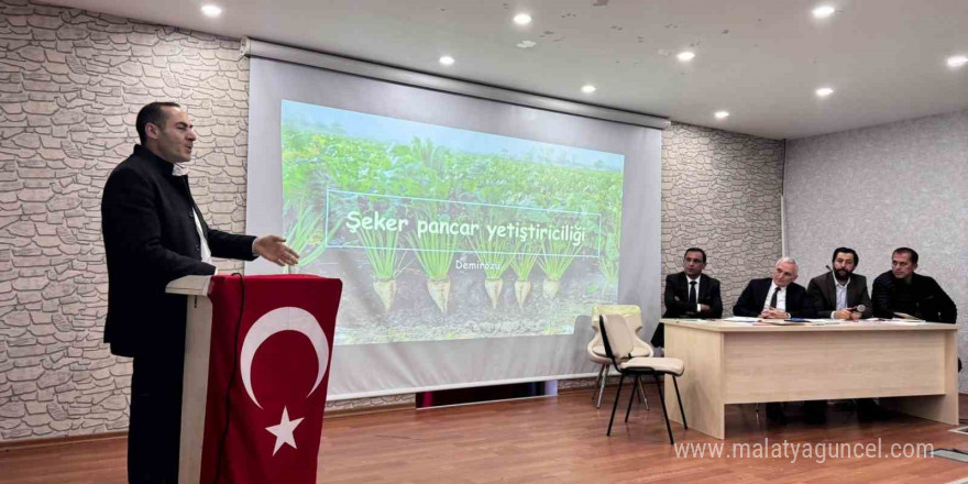 Demirözü’nde pancar çiftçilerinin sorunları toplantıda görüşüldü