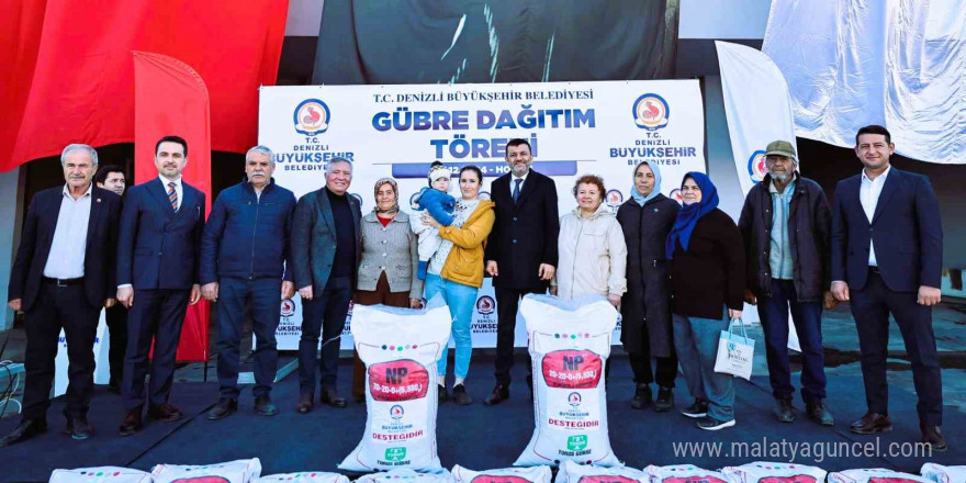 Denizli Büyükşehir üreticinin yüzünü güldürmeye devam ediyor