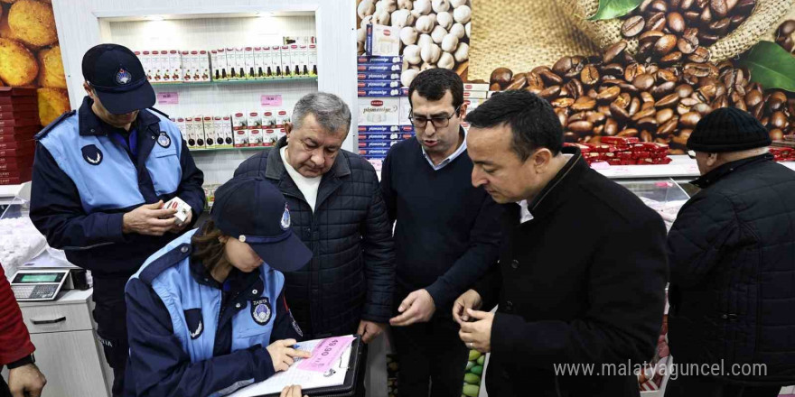 Denizli Büyükşehirden yılbaşı öncesi sıkı denetim