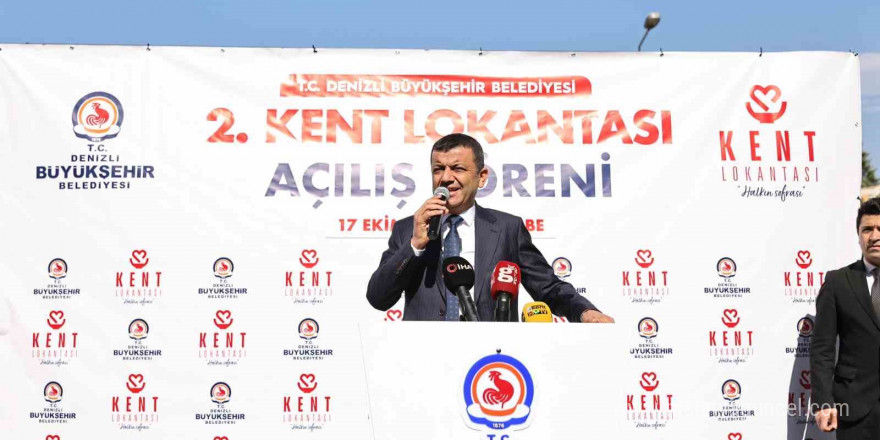 Denizli Kent Lokantasının 2. şubesi açıldı