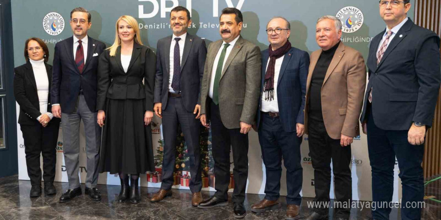 Denizli protokolü 2025’i DRT TV ekranlarında karşıladı