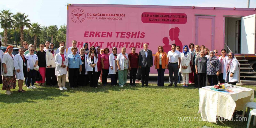 Denizli’de geçen yıl 188 bin kişiye kanser taraması yapıldı