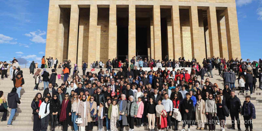 Depremzede çocuklar, ‘Yüreğimizdeki Işık’ projesi kapsamında Ankara’yı gezdiler