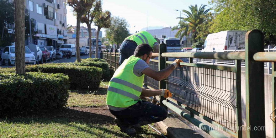 Dere korkulukları, görüntü kirliliğine karşı boyanıyor