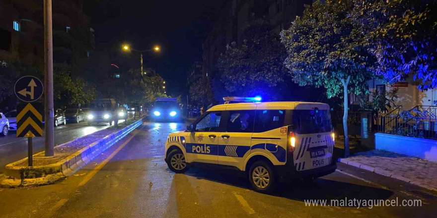 Devrilen ağaç yolu trafiğe kapattı