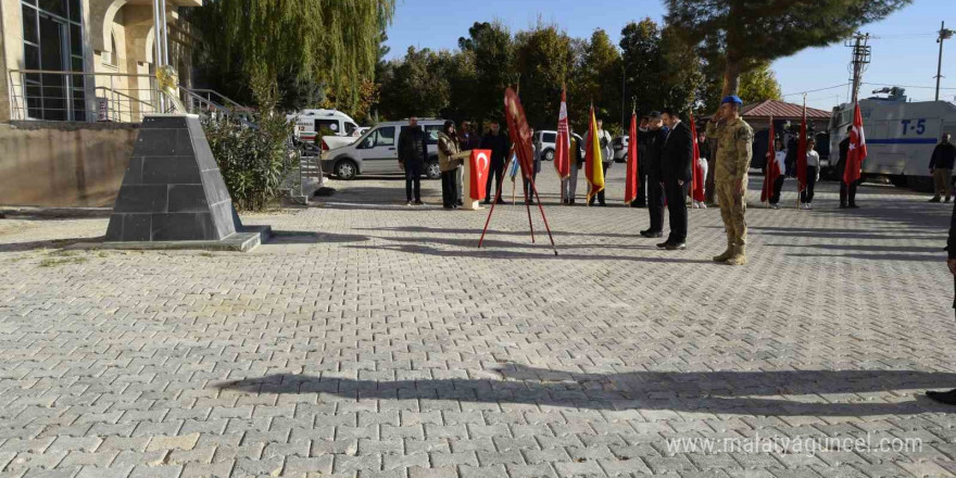 Dicle’de 10 Kasım Atatürk’ü anma programı gerçekleşti