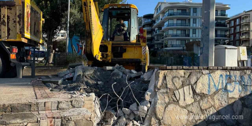 Didim Belediyesi’nden Altınkum’a ek yağmur suyu tahliye hattı