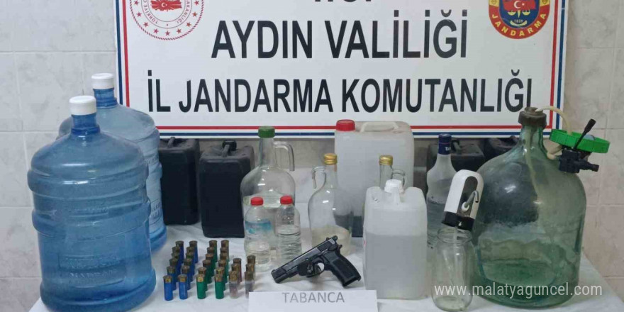 Didim’de yeni yıl öncesi sahte alkol operasyonu