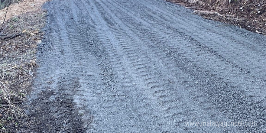 Dipsizgöl’de heyelan çalışması tamamlandı