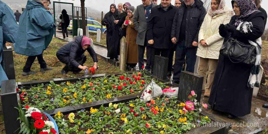 Direnişinin sembolü Türkan bebek mezarı başında anıldı