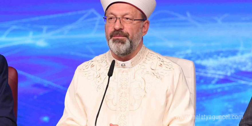 Diyanet İşleri Başkanı Erbaş, “7. Din Şurası” kararlarını açıkladı