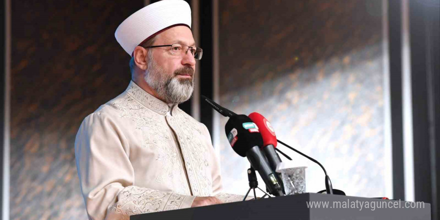 Diyanet İşleri Başkanı Erbaş: “İşgalci siyonist katillerin yaptıkları merhametten ne kadar uzaklaştığını göstermektedir”