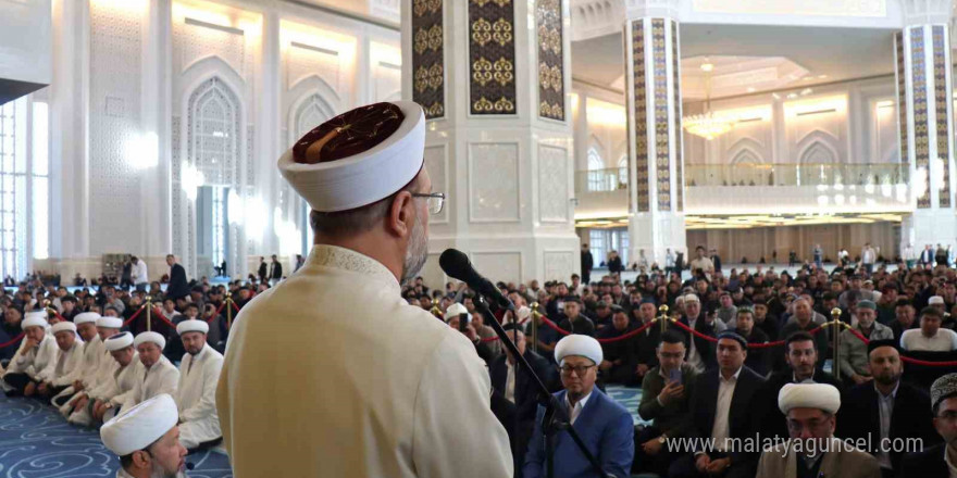 Diyanet İşleri Başkanı Erbaş: “Peygamber Efendimizi örnek almalıyız”