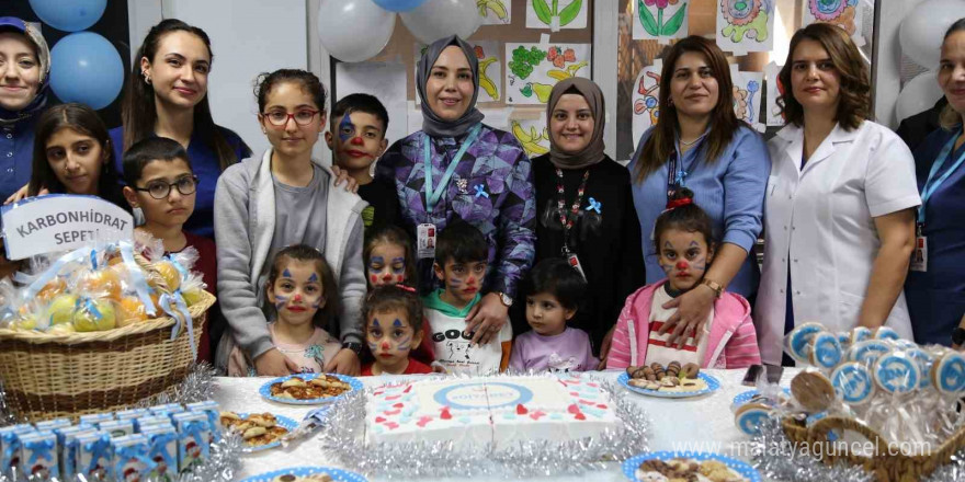 Diyarbakır’da Dünya Diyabet Günü’nde çocuklara moral etkinliği