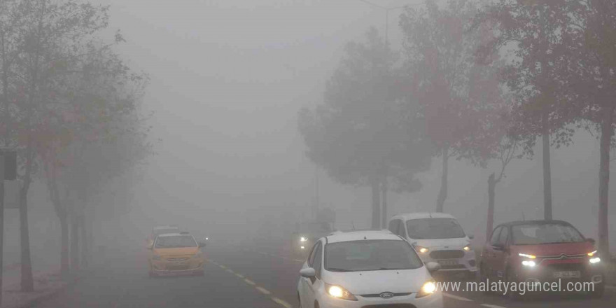 Diyarbakır’da hava ve kara ulaşımına sis engeli