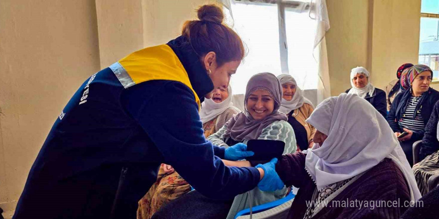 Diyarbakır’da kadınlara sağlık taraması hizmeti