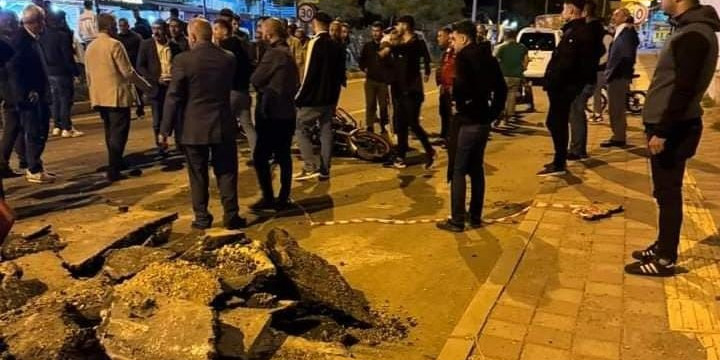 Diyarbakır’da motosiklet çukura düştü: 2 yaralı