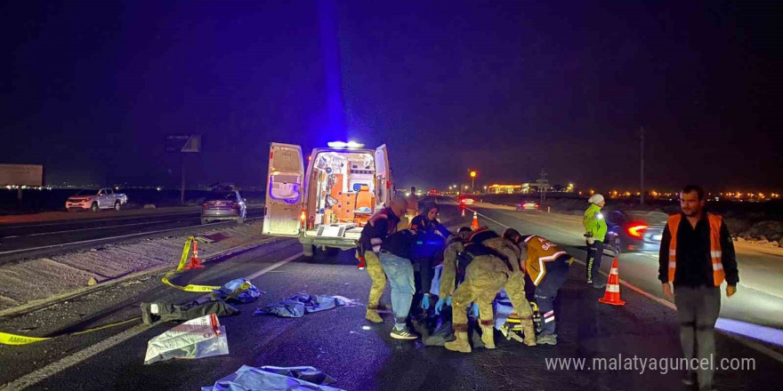 Diyarbakır’da otomobilin çarptığı yaya feci şekilde can verdi