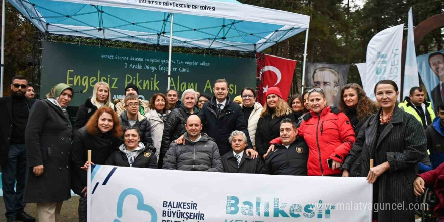 Doğa ile baş başa; Engelsiz Piknik Alanı açıldı