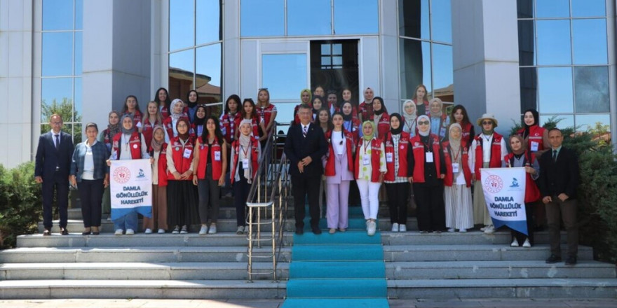 DPÜ, Damla projesi gönüllülerini ağırladı