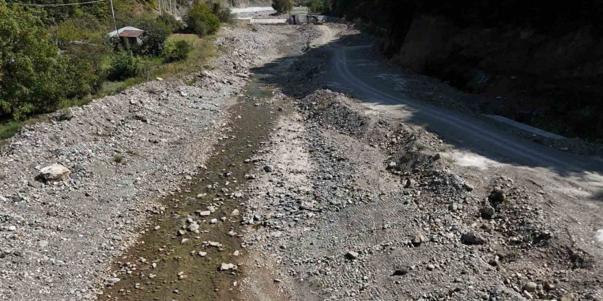 Düzce’de kuraklık su kaynaklarını etkiledi