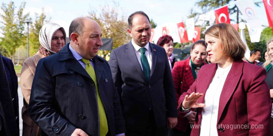 Düzce’de tarımın kalbi millet bahçesinde attı