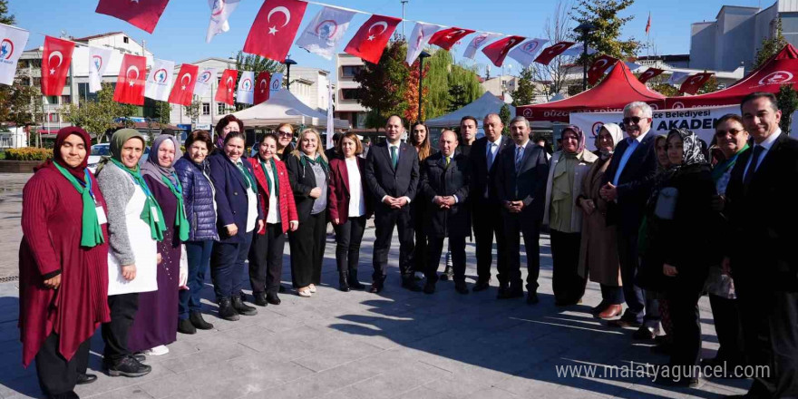 Düzce’de tarımın kalbi millet bahçesinde attı