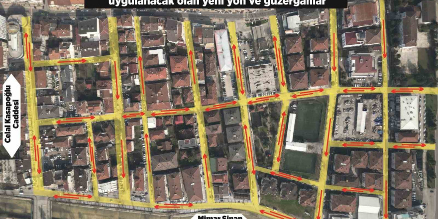 Düzce’de trafikte yeni düzenleme