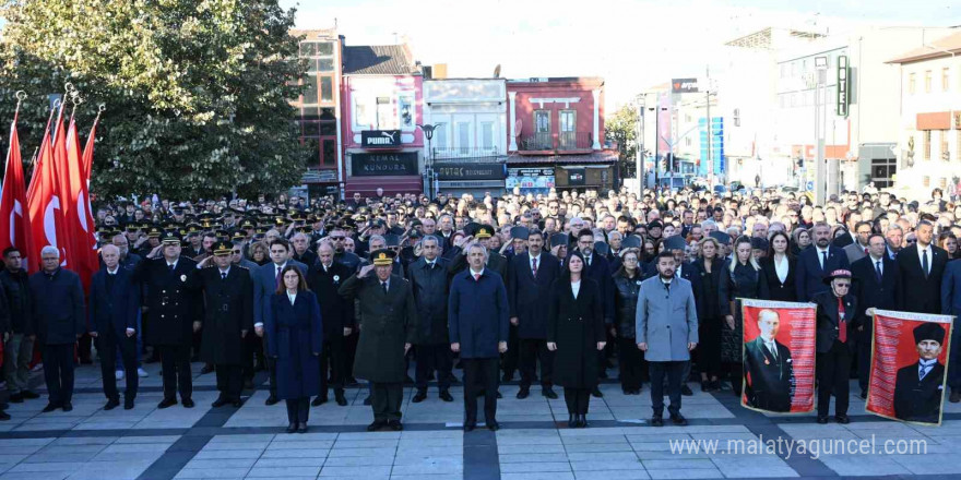 Edirne’de 10 Kasım Atatürk’ü Anma Günü etkinlikleri