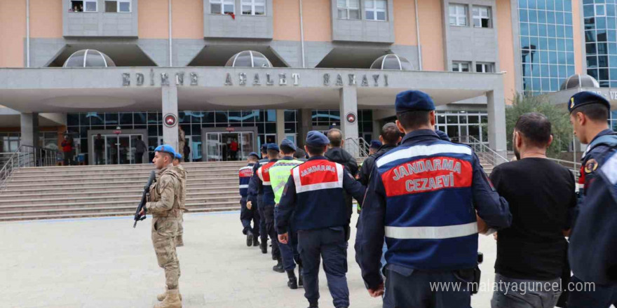 Edirne’de sınır hattında 7 terör örgütü üyesi yakalandı