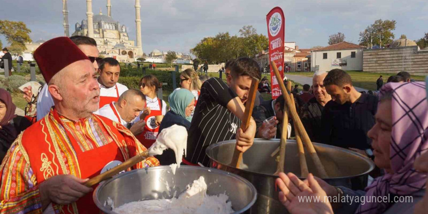 Edirne’deki Gastronomi Festivali renkli görüntülerle başladı