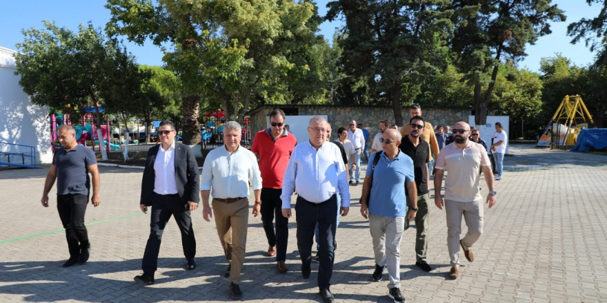 Edremit Belediyesi Altınkum fuar alanı hazır