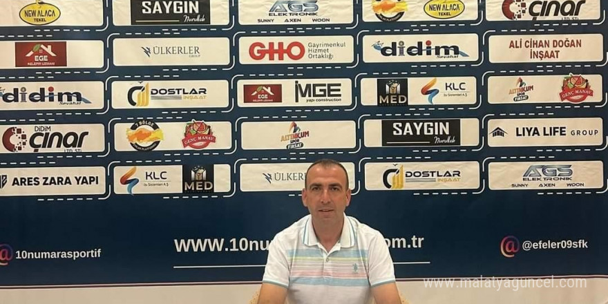 Efeler 09 SFK Sportif Direktörü Yılmaz: 'Hedefimiz play-off'