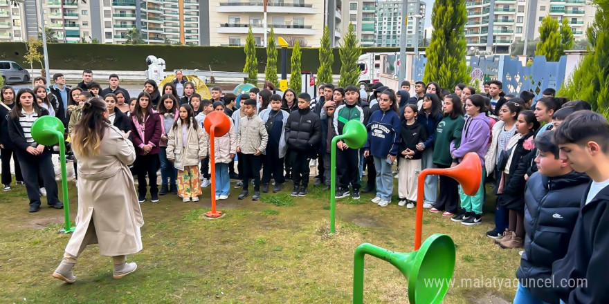 Efeler’in Bilim Parkı Nazillili öğrencileri ağırladı