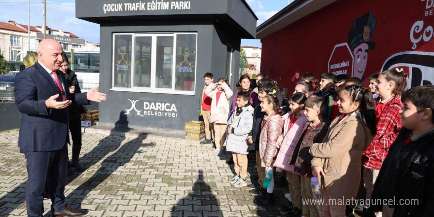 Eğitim ve eğlence Trafik Parkı’nda bir arada