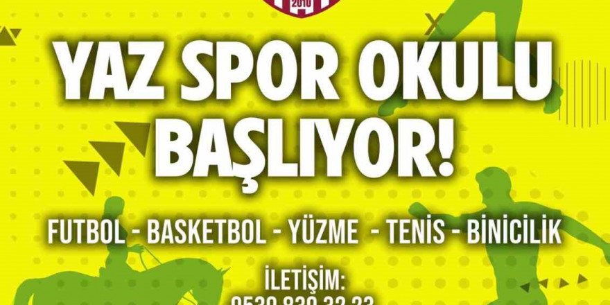 Elazığ İl Özel İdare yaz spor okulu ve yaz teknoloji kampı kayıtlarına başladı