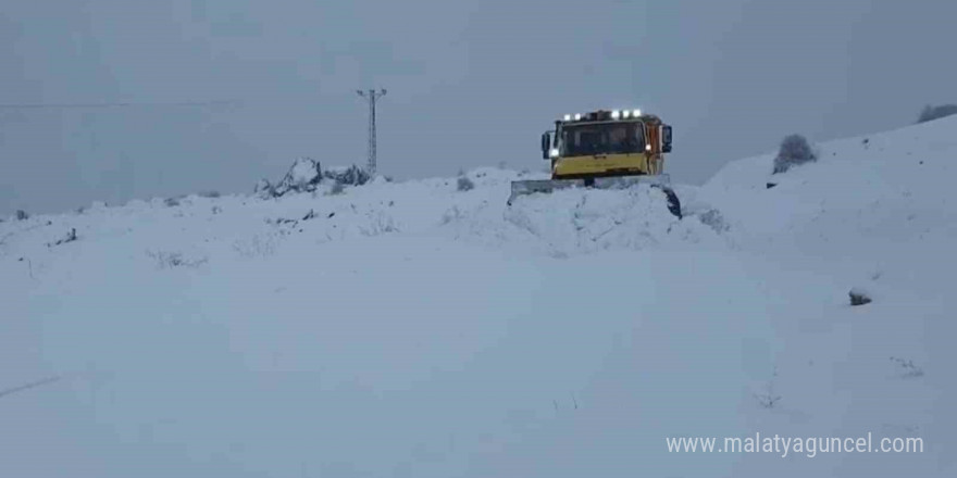 Elazığ’da 106 köy yolu ulaşıma kapandı