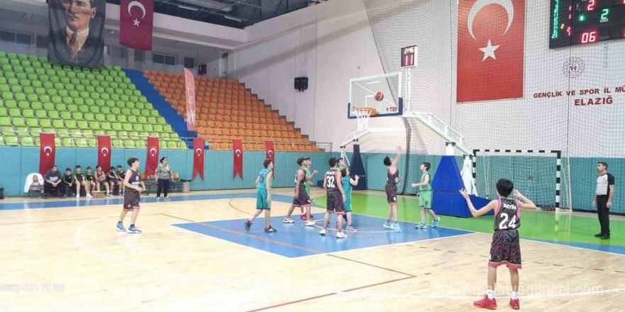 Elazığ’da basketbol U14 yerel lig mücadelesi sona erdi