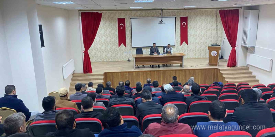 Elazığ’da kasım ayı mutad toplantısı düzenlendi