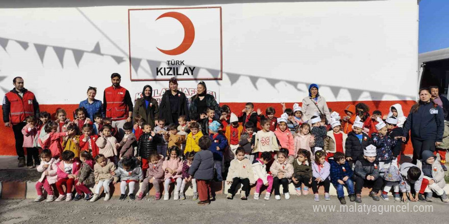 Elazığ’da miniklerden Kızılay’a ziyaret