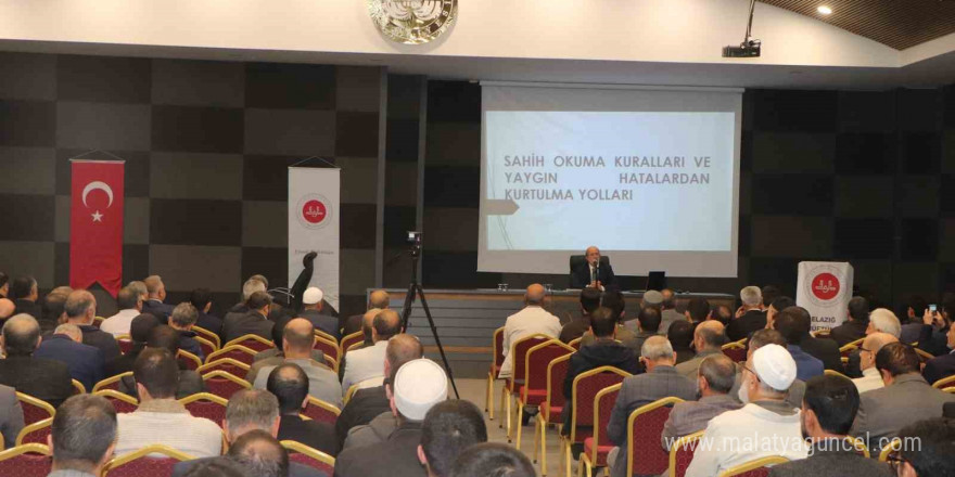 Elazığ’da müftülük personeline seminer