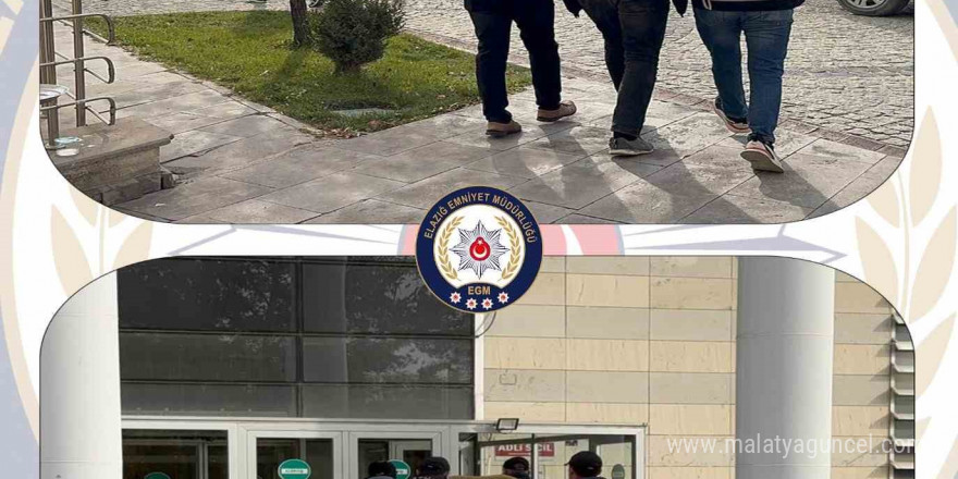 Elazığ’da polisi yaralayan şüpheli tutuklandı