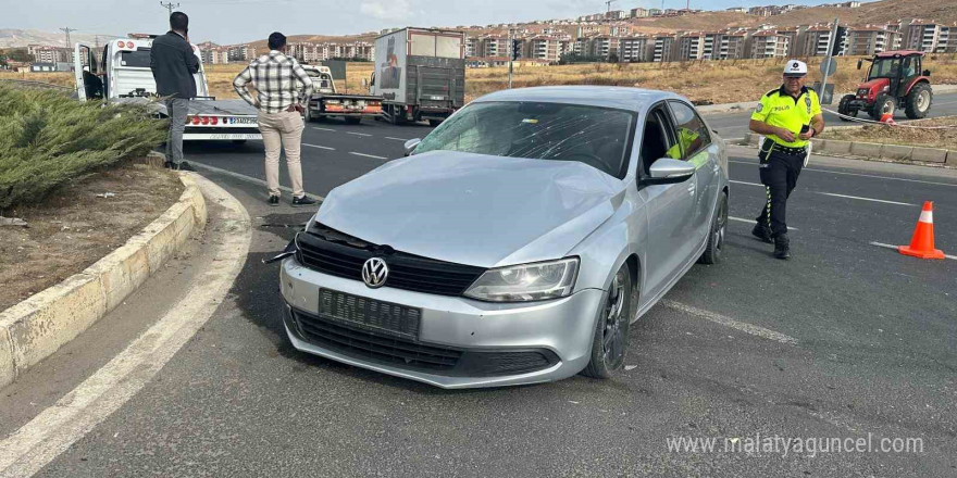 Elazığ’da trafik kazası: 2 yaralı