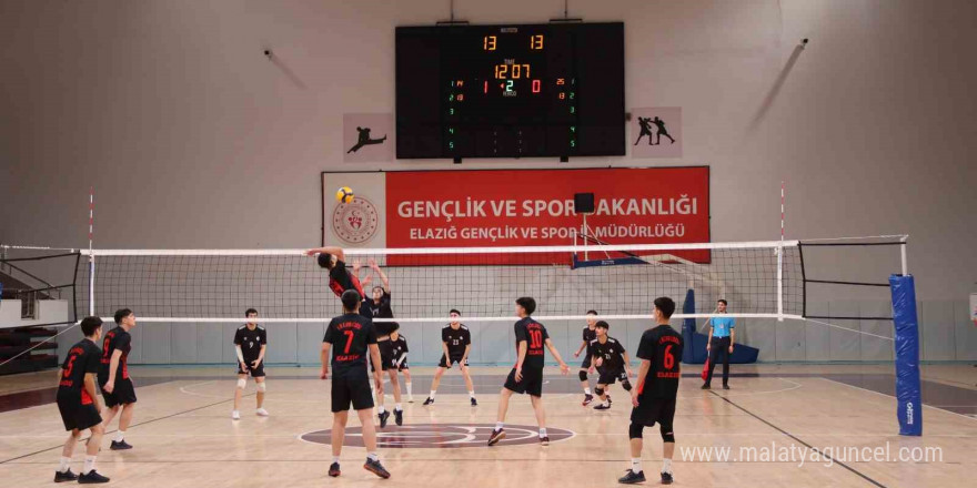 Elazığ’da voleybol müsabakaları sona erdi