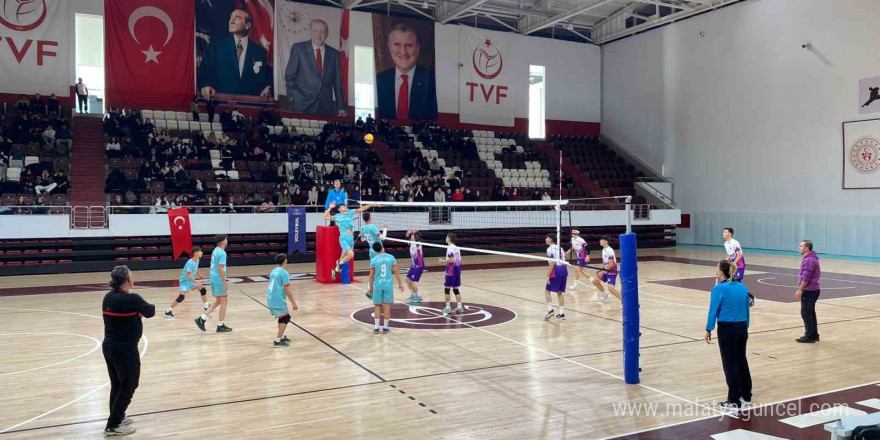 Elazığ’da voleybol müsabakaları sona erdi