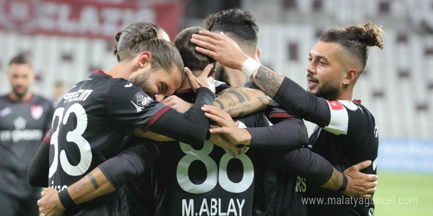 Elazığspor’da 4 futbolcu siftah yaptı