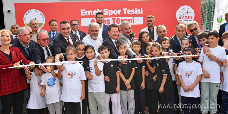 Emek Spor Tesisi hizmete açıldı