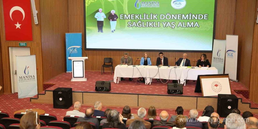 Emeklilik döneminde sağlıklı yaş almayı anlattılar