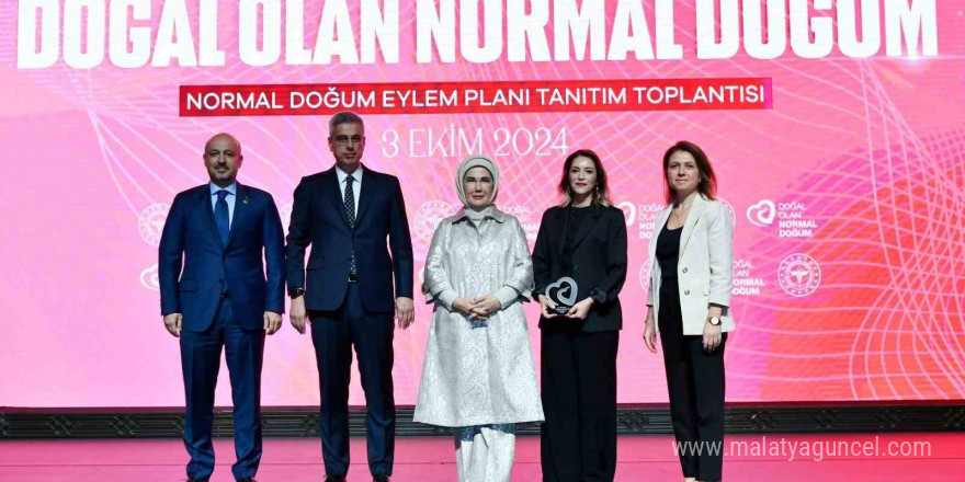 Emine Erdoğan’dan anne adaylarına 'normal doğum' çağrısı